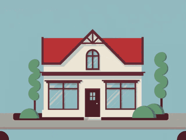 an illustration of a house with the words " best property for sale in spain " above it
