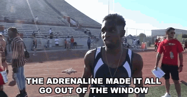 The Adrenaline Made It All Go Out Of The Window Adrenaline GIF - The Adrenaline Made It All Go Out Of The Window Adrenaline Booster GIFs
