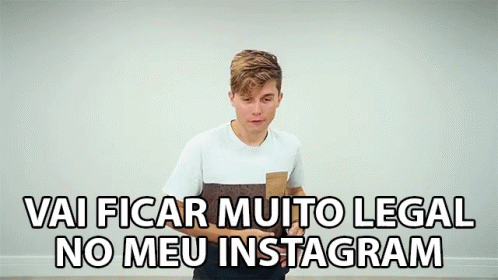 Vai Ficar Muito Legal No Meu Instagram Me Sigam GIF - Vai Ficar Muito Legal No Meu Instagram Me Sigam It Will Look Awesome On My Instagram GIFs