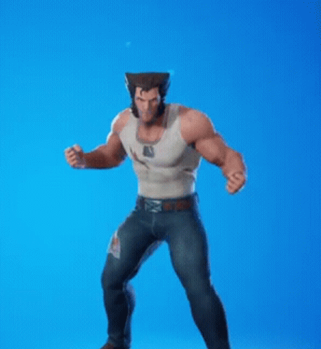 Logan Wolverine GIF - Logan Wolverine Fortnite GIFs