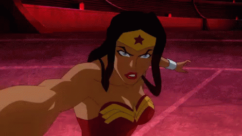 Come Here - Justice League GIF - Justice League Wonder Woman Fight GIFs