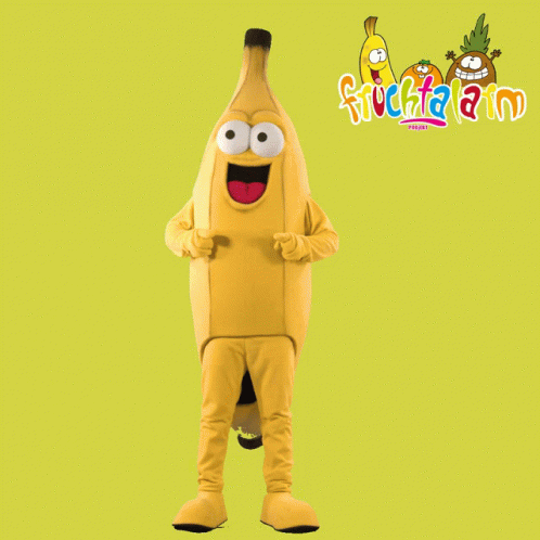 Fruchtalarm Banane GIF - Fruchtalarm Banane Happy Fruit GIFs