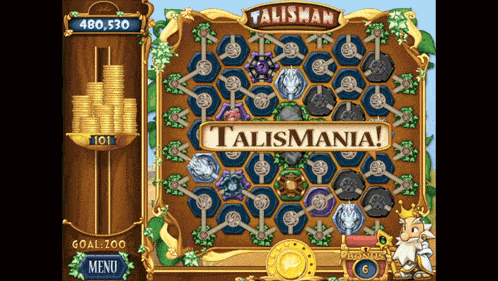 a screenshot of a video game called talisman talismania