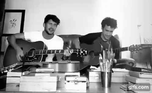 Carlos Right Guitarists GIF - Carlos Right Guitarists Duo GIFs