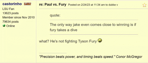 Fury Vs Paul GIF - Fury Vs Paul GIFs