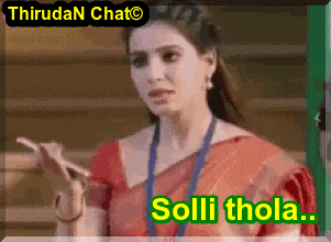 a woman in a red saree with the words solli thola