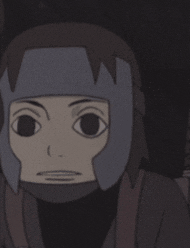 a close up of a cartoon character with a helmet on his head