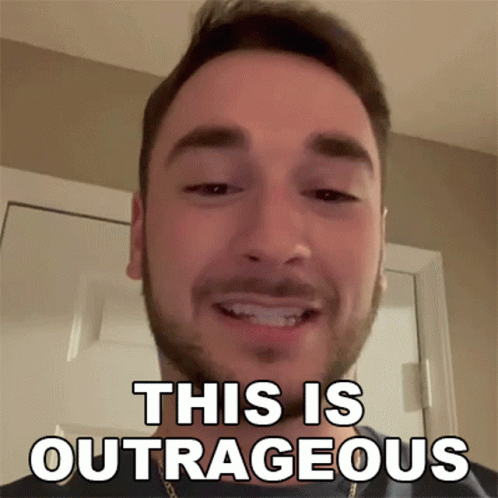 This Is Outrageous Anthony Alfredo GIF - This Is Outrageous Anthony Alfredo Ridiculous GIFs