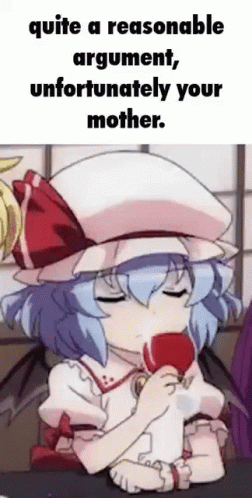 Touhou Your Mother GIF - Touhou Your Mother Ur Mom GIFs