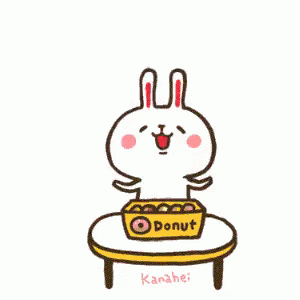 Kanahei GIF - Kanahei Rabbit Donut GIFs