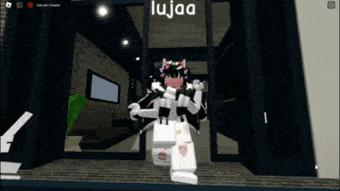 a girl in a video game with the name lujaa