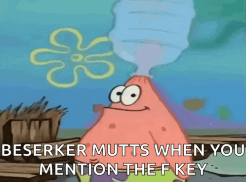 a picture of patrick from spongebob squarepants with a bottle of water coming out of his head