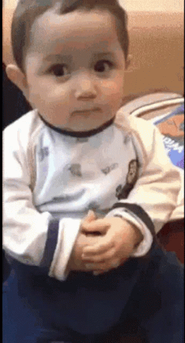 Silent Kid Nervous Baby GIF - Silent Kid Nervous Baby Confused Baby GIFs