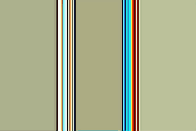 a striped pattern with a rainbow of colors on a gray background .