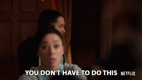 You Dont Have To Do This Aimee Garcia GIF - You Dont Have To Do This Aimee Garcia Ella Lopez GIFs