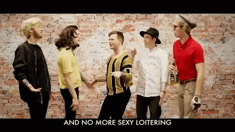 Singing And No More Sexy Loitering GIF - Singing And No More Sexy Loitering GIFs