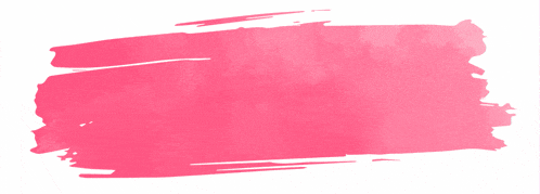 a pink brush stroke with the words happy sunday on it
