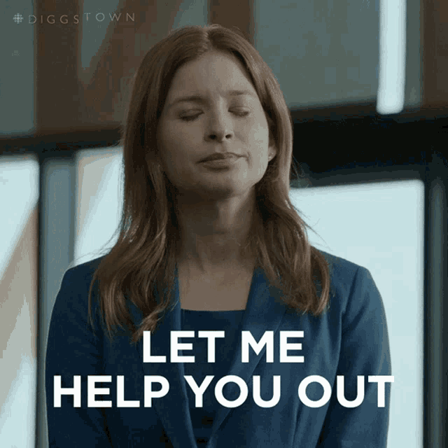 Let Me Help You Out Pam GIF - Let Me Help You Out Pam Diggstown GIFs
