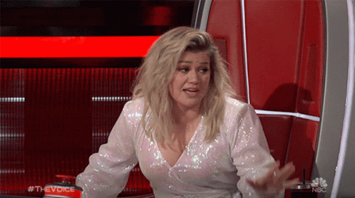 Oh No Kelly Clarkson GIF - Oh No Kelly Clarkson The Voice GIFs