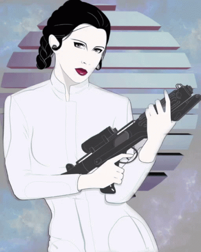 Princess Leia GIF - Princess Leia Star GIFs