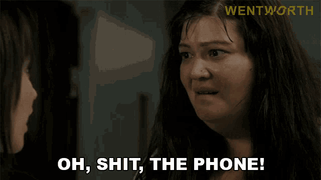 Oh Shit The Phone Franky Doyle GIF - Oh Shit The Phone Franky Doyle Boomer GIFs