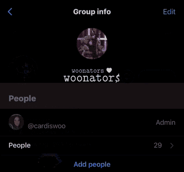 a screenshot of a woonators g stream worldwide big time rush profile
