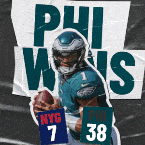 Philadelphia Eagles (38) Vs. New York Giants (7) Post Game GIF - Nfl National Football League Football League GIFs