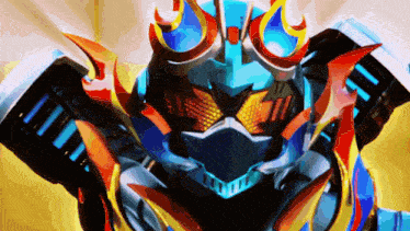 a robot with a crown on its head has the letters sgc on it