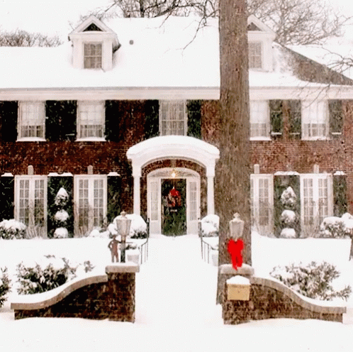 Most Wonderful Time Of The Year Snowing GIF