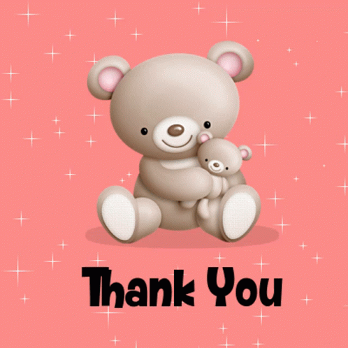 Thank You Pink GIF - Thank You Pink Bear GIFs