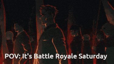 Battle Royale Rumble Royale GIF - Battle Royale Rumble Royale Br Saturday GIFs