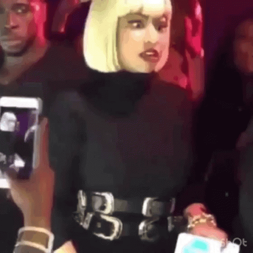 Nicki Minaj Shocked GIF - Nicki Minaj Shocked What GIFs