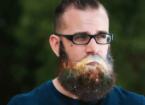 No Shave November Space Beard GIF - No Shave November Space Beard Beard GIFs