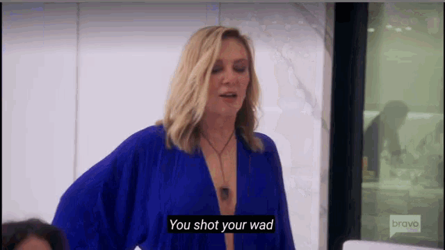 Shot Your Wad Ramona GIF - Shot Your Wad Ramona Real Housewives Of New York GIFs