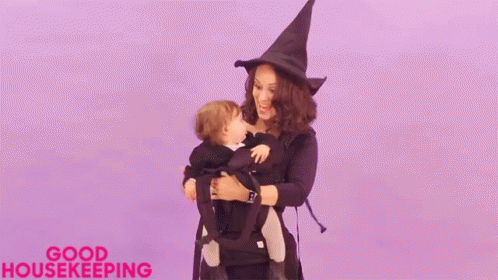 Halloween Costume Witch GIF - Halloween Costume Witch Baby GIFs