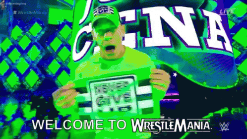 John Cena Welcome GIF - John Cena Welcome Wrestle Mania GIFs