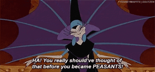 Yzma Peasants GIF