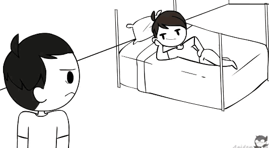 a doge is laying on a bed with the words wow very fnaf