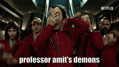 Professor Amit GIF - Professor Amit Demon GIFs