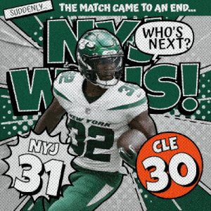 Cleveland Browns (30) Vs. New York Jets (31) Post Game GIF - Nfl National Football League Football League GIFs