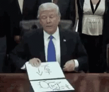 Trump Donald Trump GIF - Trump Donald Trump Executive Order GIFs