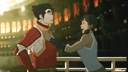 a cartoon of a woman holding a man 's neck with a nick.com advertisement behind them