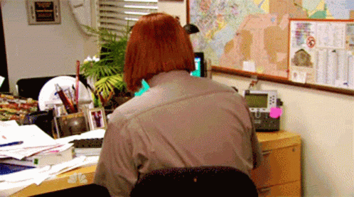 The Office Dwight GIF - The Office Dwight Wig GIFs