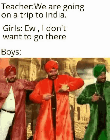 Trip To India Dancing GIF - Trip To India Dancing I Dont Want To GIFs