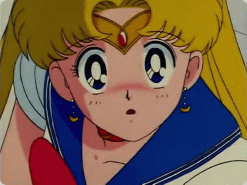 Sailor Moon Usagi Tsukino GIF - Sailor Moon Usagi Tsukino Blushing GIFs