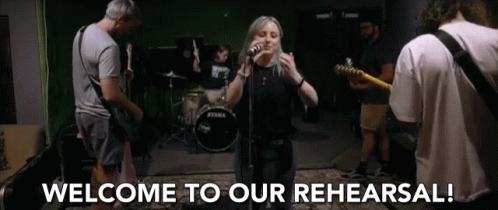 Welcome To Our Rehearsal Welcome GIF - Welcome To Our Rehearsal Welcome Jamming GIFs