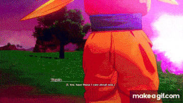 a screenshot of a video game with a character saying i too have those i care about now .