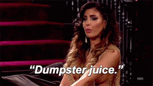 Mobwives Dumpsterjuice GIF - Mobwives Dumpsterjuice Insult GIFs