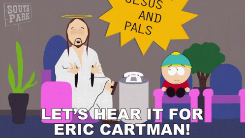 Lets Hear It For Eric Cartman Jesus Christ GIF - Lets Hear It For Eric Cartman Jesus Christ Eric Cartman GIFs