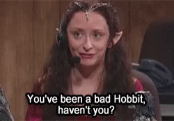 Youve Been A Bad Hobbit Havent You Snl GIF - Youve Been A Bad Hobbit Havent You Snl GIFs